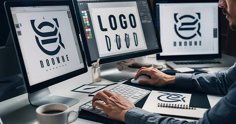 Modern ve minimalist logo örneği